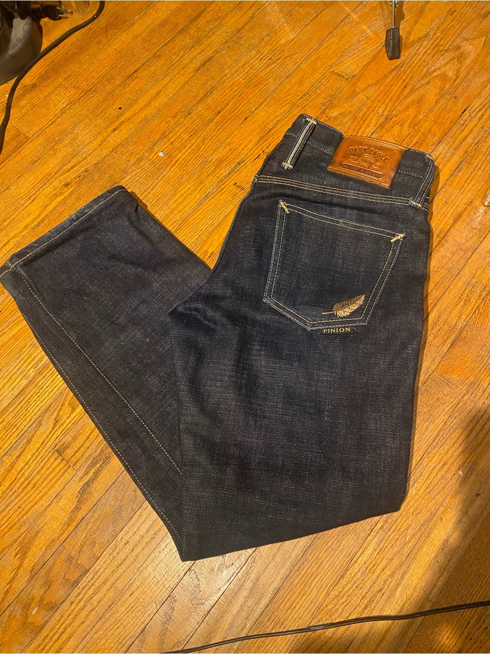 Pinion Denim Dark Eagle 2024 19.5oz selvedge jeans